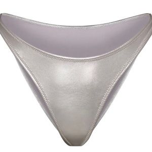 SKIMS METALLIC SWIM BOTTOM